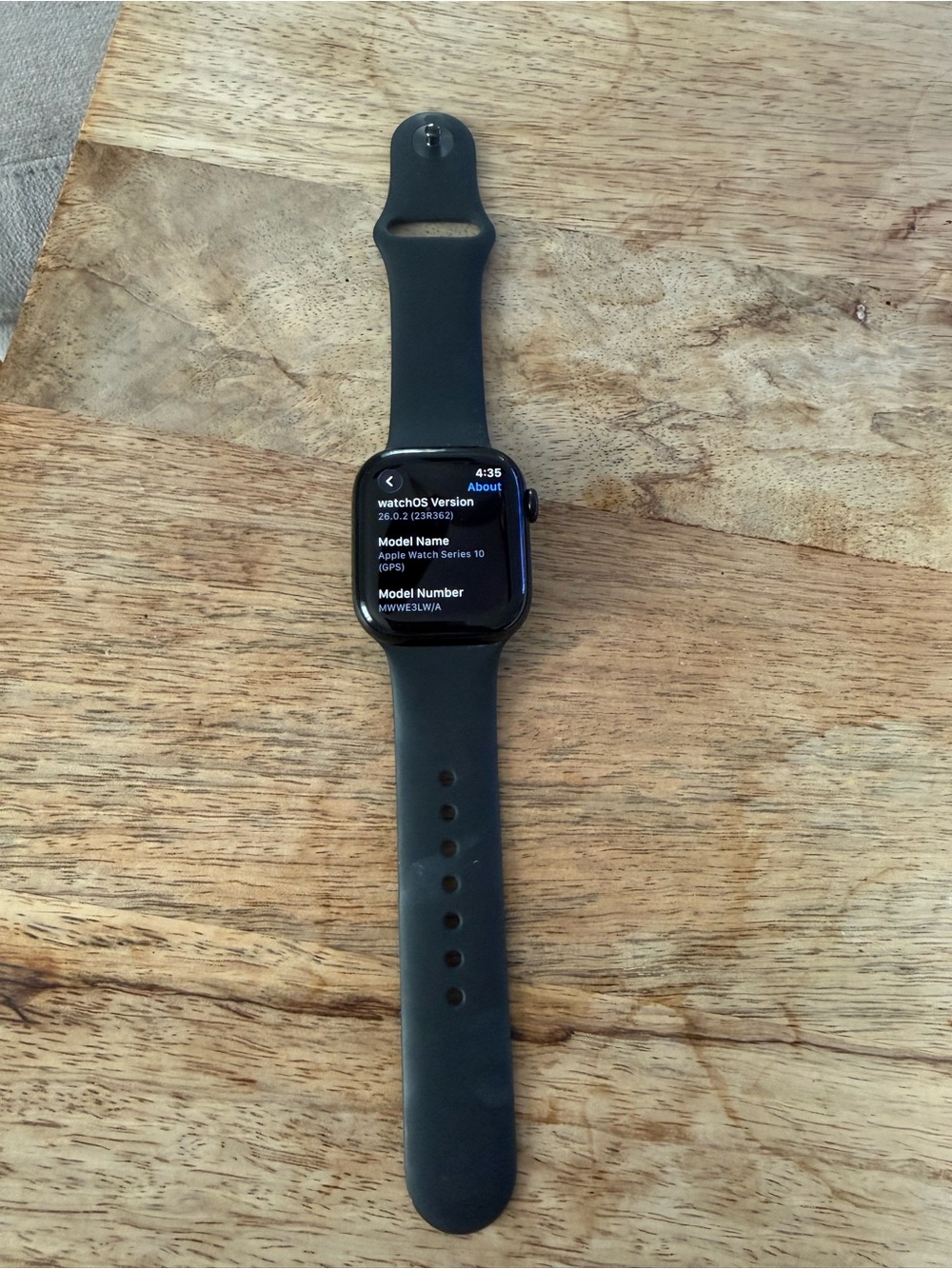 Apple Watch Series 10 Black GPS Smartwatch